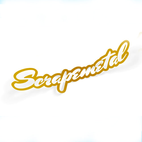 ScrapeMetal Script Logo (35CM)
